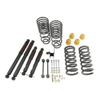 2009-2018 DODGE RAM 1500 2WD REG CAB / SHORT BED (EXC. AIR SUSPENSION) 2"/4" LOWERING KIT W/ NITRO DROP 2 SHOCKS - 964ND