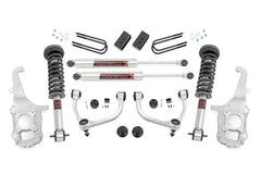 Rough Country 4 inch Lift Kit Forged UCA | M1/M1 | No Cut | Ford F-150 4WD (2021-2026)