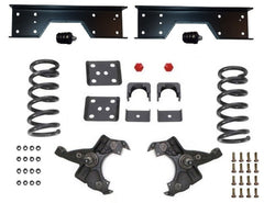 1988-1998 CHEVY & GMC 1500 2WD (V6) (1" Thick Rotors) 4/6" MAXTRAC DROP KIT