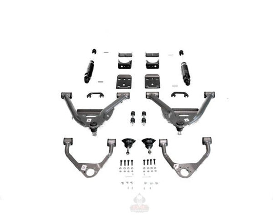2007-2016 GM1500 (CAST) IHC SUSPENSION 4/6 LOWERING KIT SINGLE CAB