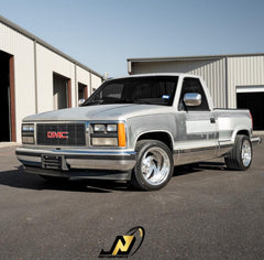 1988-1998 C1500 IHC SUSPENSION 3/5 LOWERING KIT W/ BOLT ON C-NOTCH