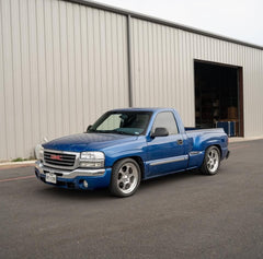 1999-2006 (2007 CLASSIC) GM 2WD IHC SUSPENSION 4/6 LOWERING KIT W/ BOLT ON C-NOTCH