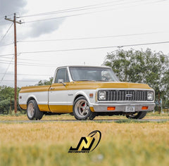 1973-1987 CHEVY & GMC C10 2WD (1" Thick Rotors) 2.5/4" MAXTRAC DROP KIT