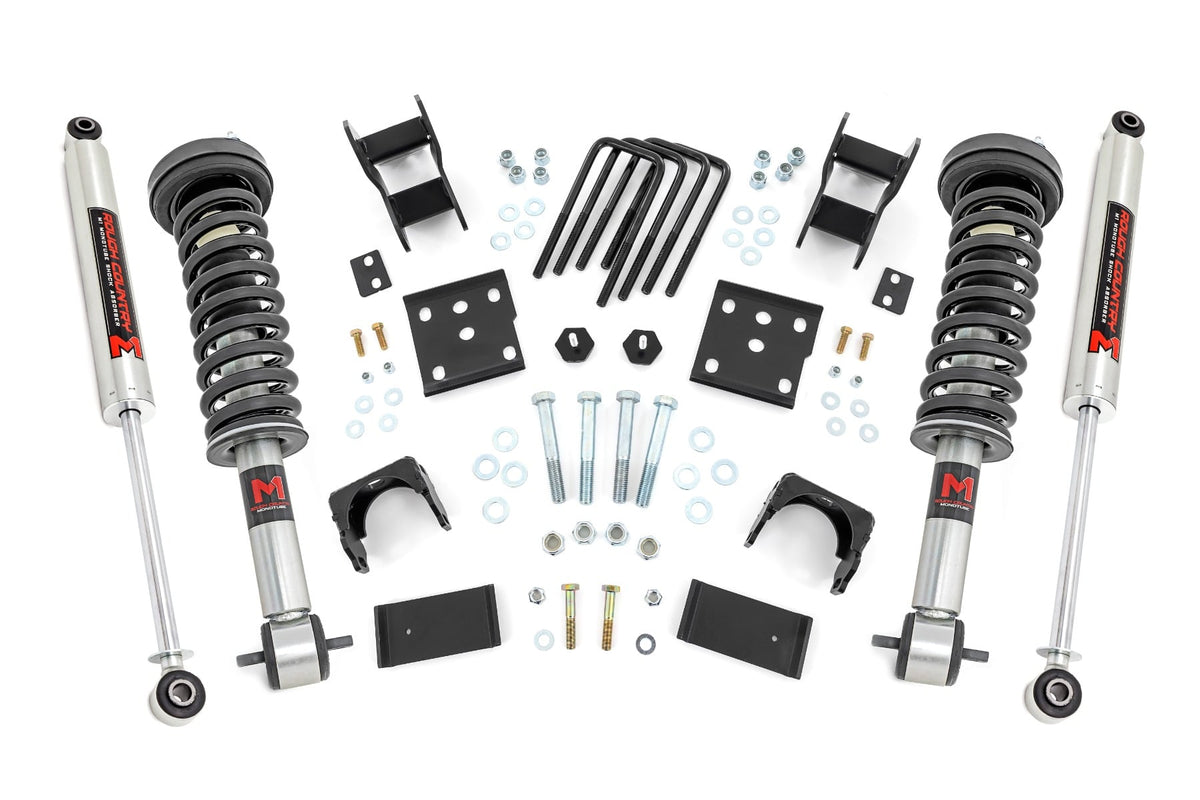 Rough Country 2/4 Lowering Kit Ford F-150 4WD (2015-2026)