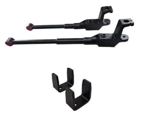 DJM SUSPENSION 1987-1996 Ford F150 3 inch Front / 5 inch Rear Complete Lowering Kit (Shocks Included)