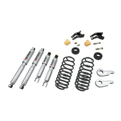 2000-2006 BellTech Tahoe / Yukon / Suburban / Yukon XL / Avalanche (2WD/4WD) With or Without Factory Premium Ride Shocks LOWERING KIT W/ STREET PERFORMANCE SHOCKS - 759SP